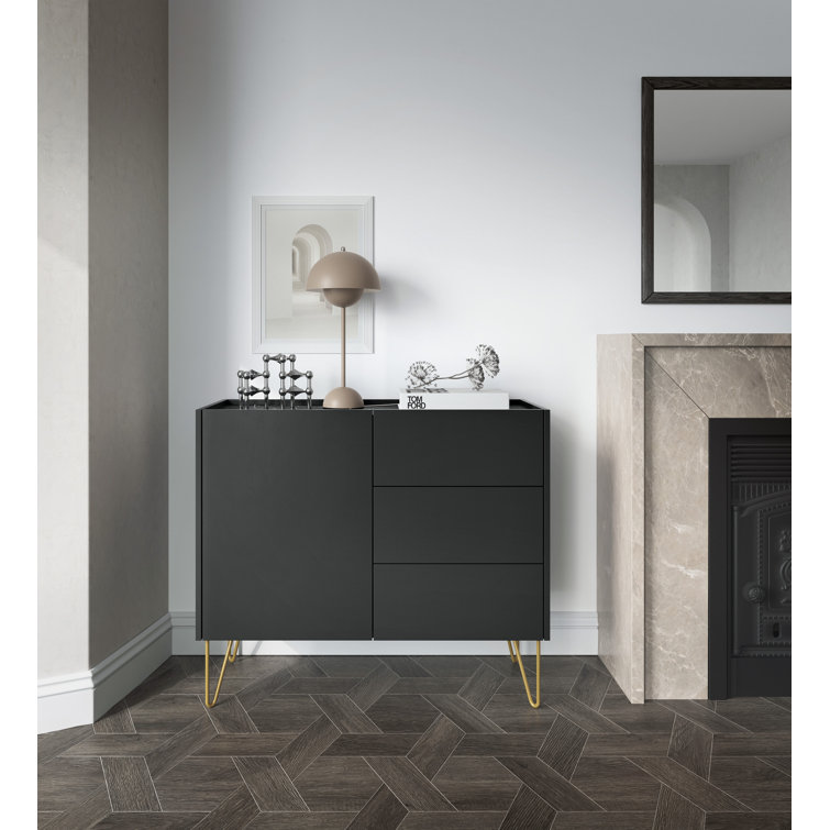 Fairmont Park Lovis 97Cm Wide 3 Drawer Sideboard Wayfair.co.uk